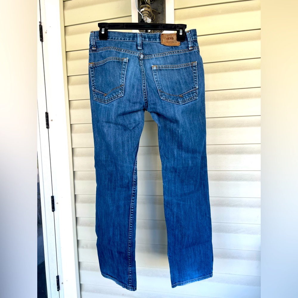 VANS Mens Blue V16 Slim Jeans 28x26.5”